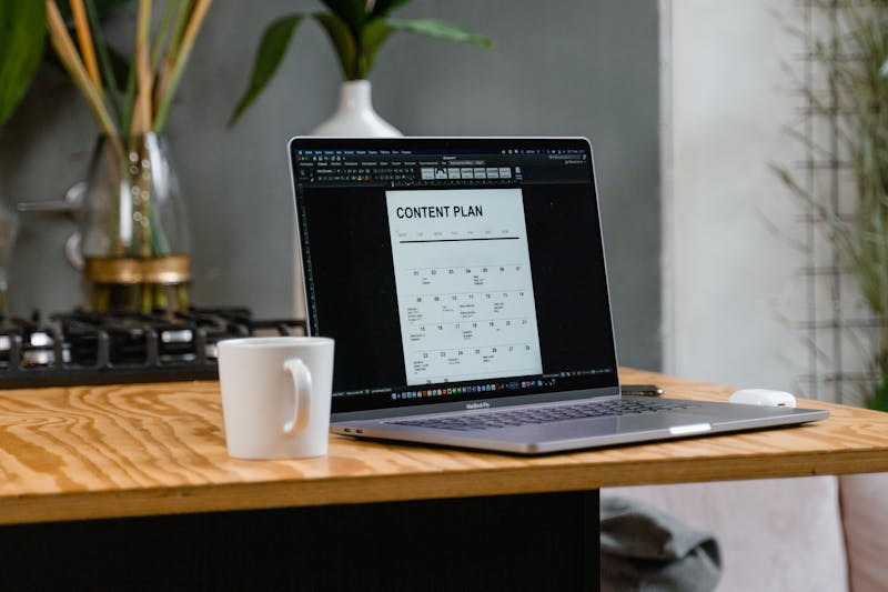 a content plan